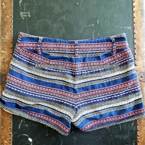 LOFT Riviera Short, Navy, Pink, and Grey Pattern - Picture 3 of 5